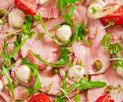 Grote schaal Vitello Tonato