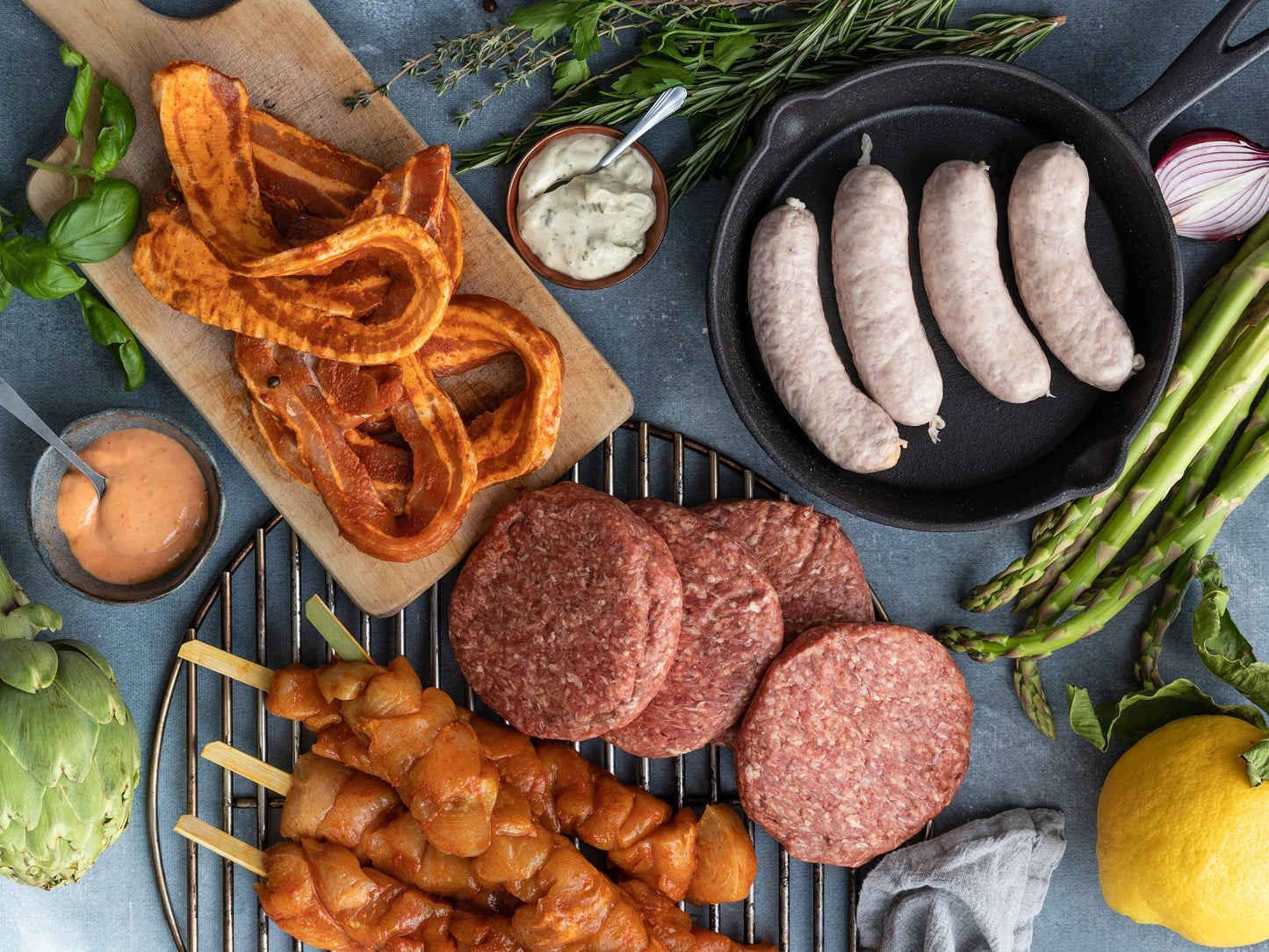 BBQ standaard ( eigenlijk niet standaard) te bestellen vanaf 4 personen