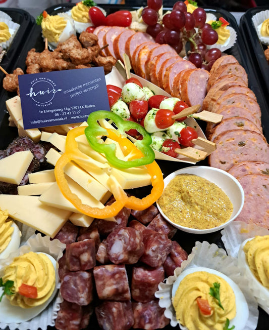 December actie 1: Gecombineerde hapjesschaal XXL