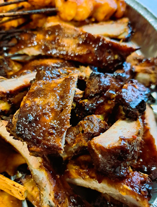 Party Pan Huiz Ribs and Balls compleet