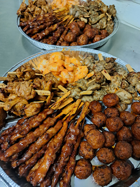 Party Pan Vlees & Vis Compleet